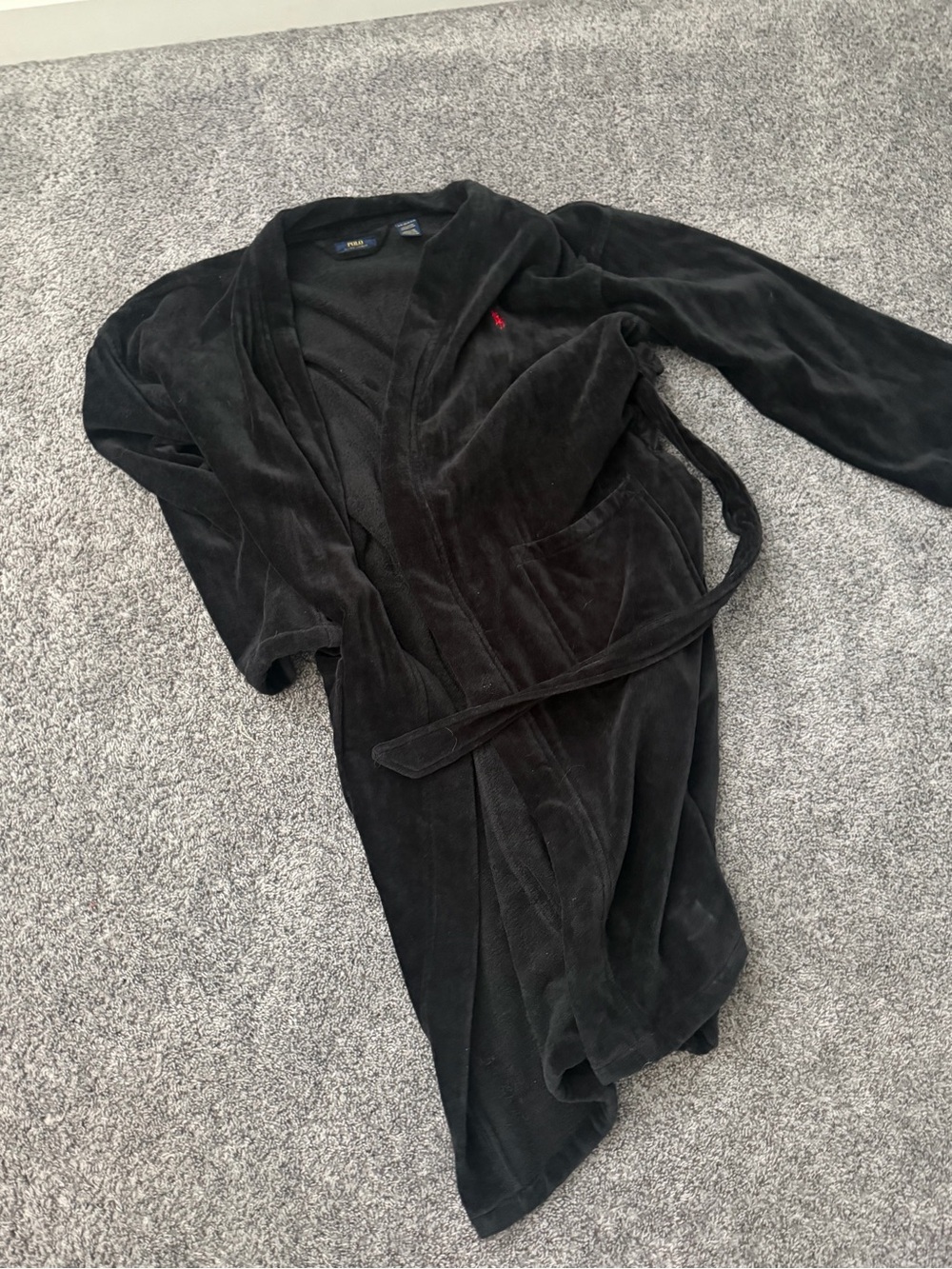 Men’s Black Robe-like Jacket